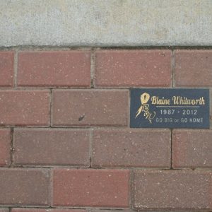 Blaine Memorial Brick